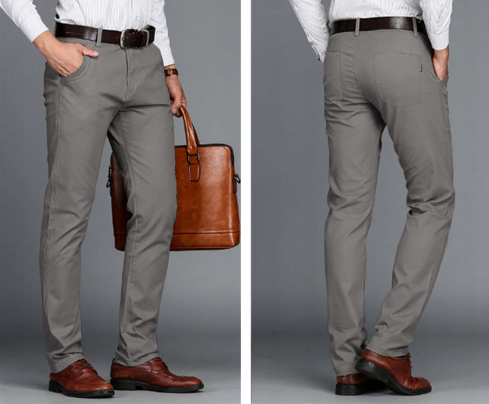 Spodnie Męskie Bawełniane HUNTER 610/S1C W41 L32 Kolekcja Hunter Collection