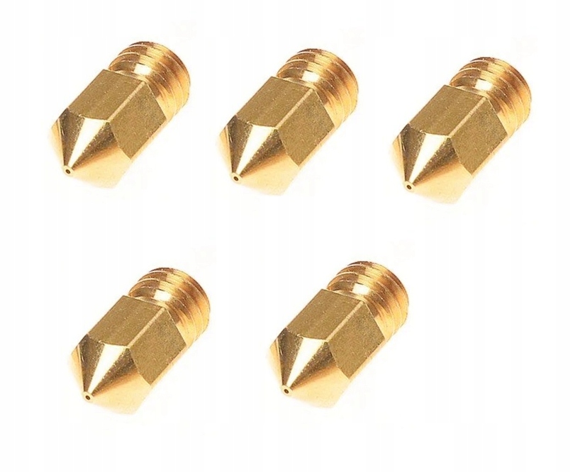 

5X Dysza zestaw Ender 3 Creality 0.4mm M6 MK8