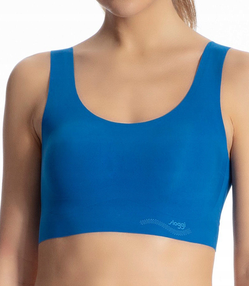 

Sloggi Zero Feel Biustonosz Braletka Top Niebie Xs