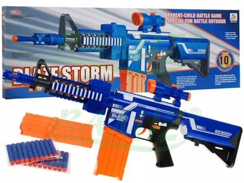 

Blaze Storm Karabin Niebieski Na Piankowe Strzałki