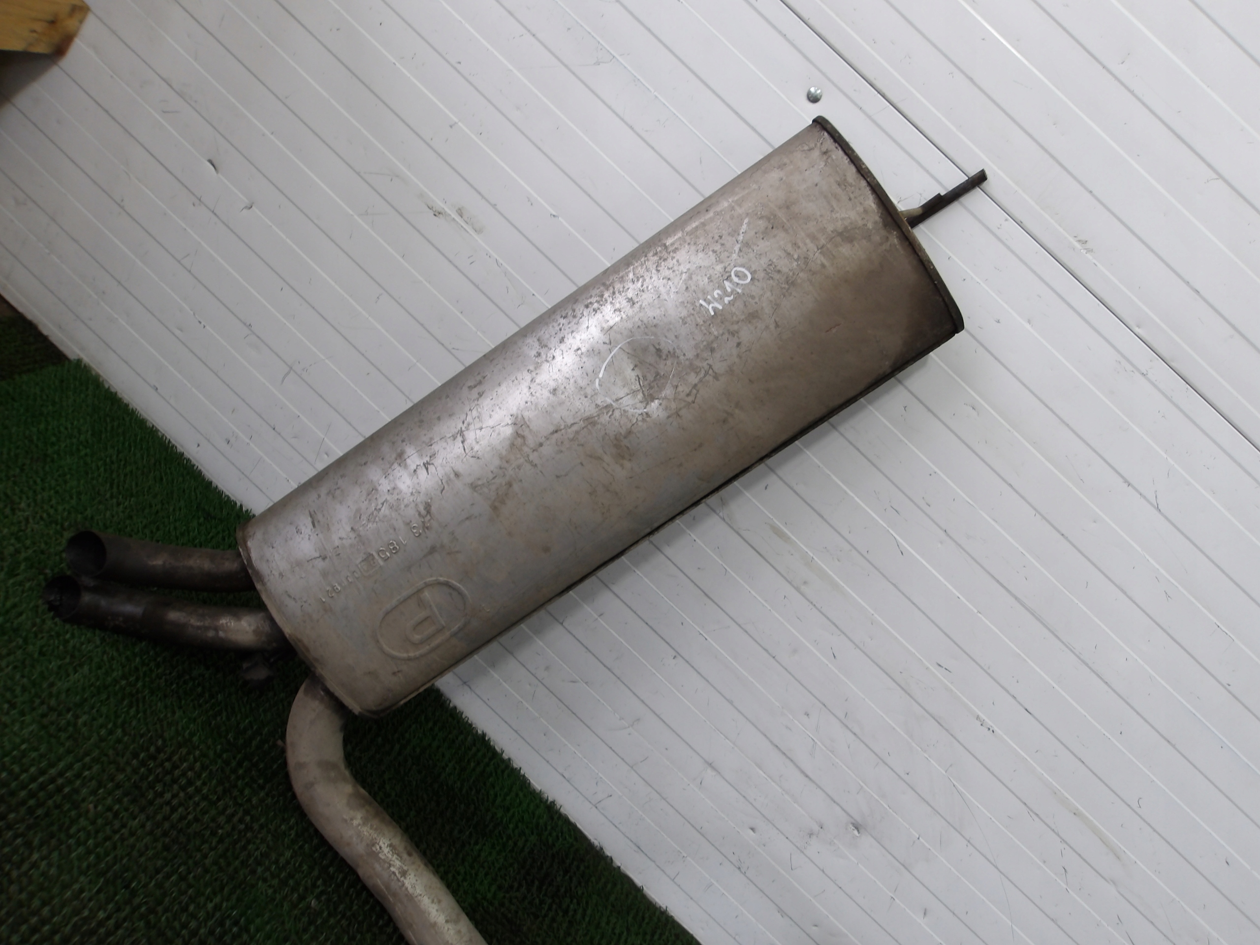E-KLASA W210 LIFT 3.2 CDI TLUMIK KONCOWY pipe