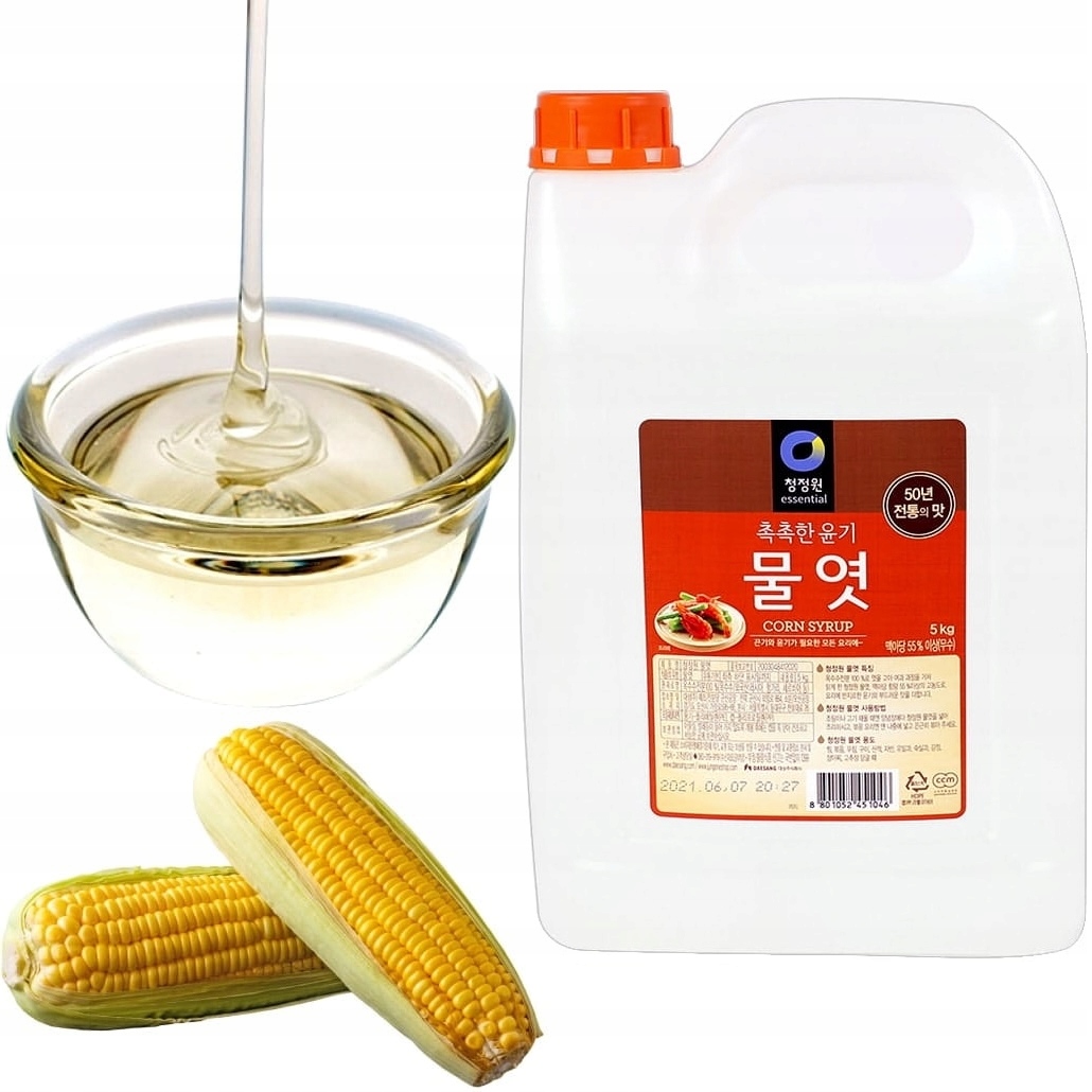 Koreański Syrop Kukurydziany Glukozowy Glucose Corn Syrup 5000ml 5k Deasang