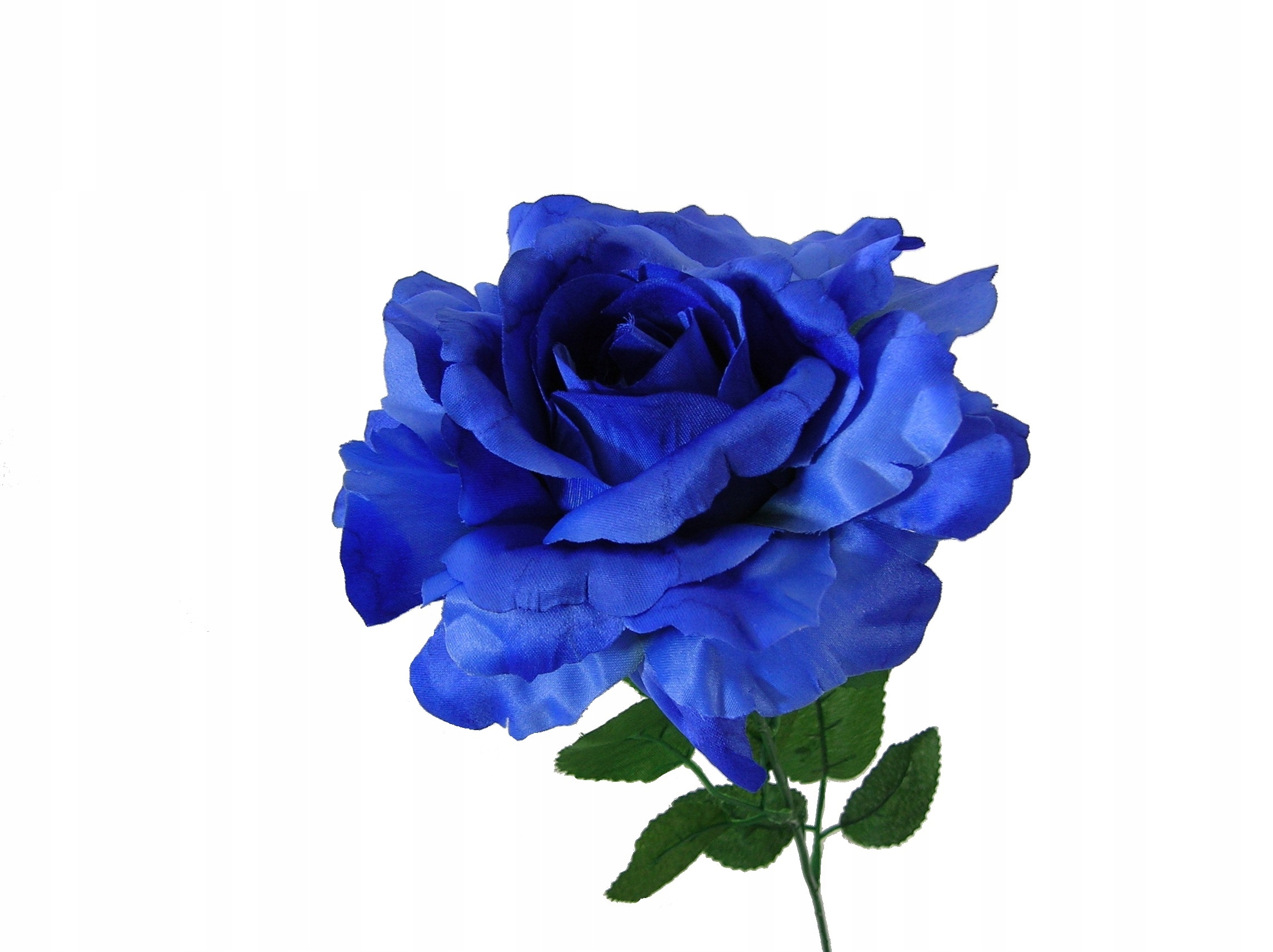 M2. RÓŻE SZTUCZNA GAŁĄZKA NIEBIESKA SZAFIROWA RÓŻA