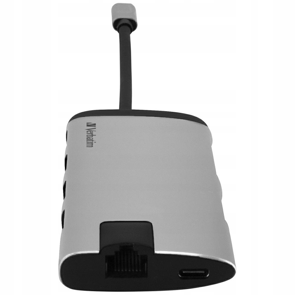 Verbatim Adapter Hub Usb-c Usb-c/ 3xUSB-A 3.0/HDMI/Eternet/SD/microS