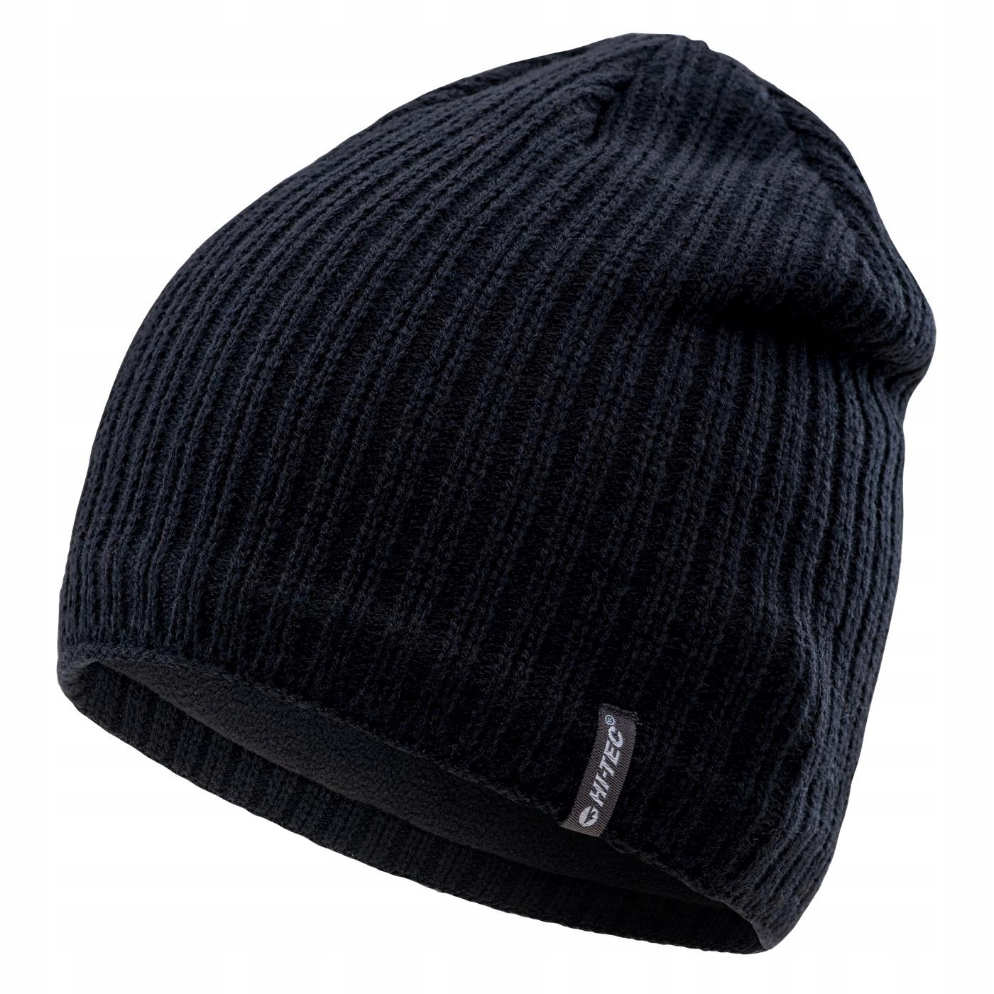 

Czapka Męska Zimowa Hi-tec Ramir Ciepła Beanie Bk