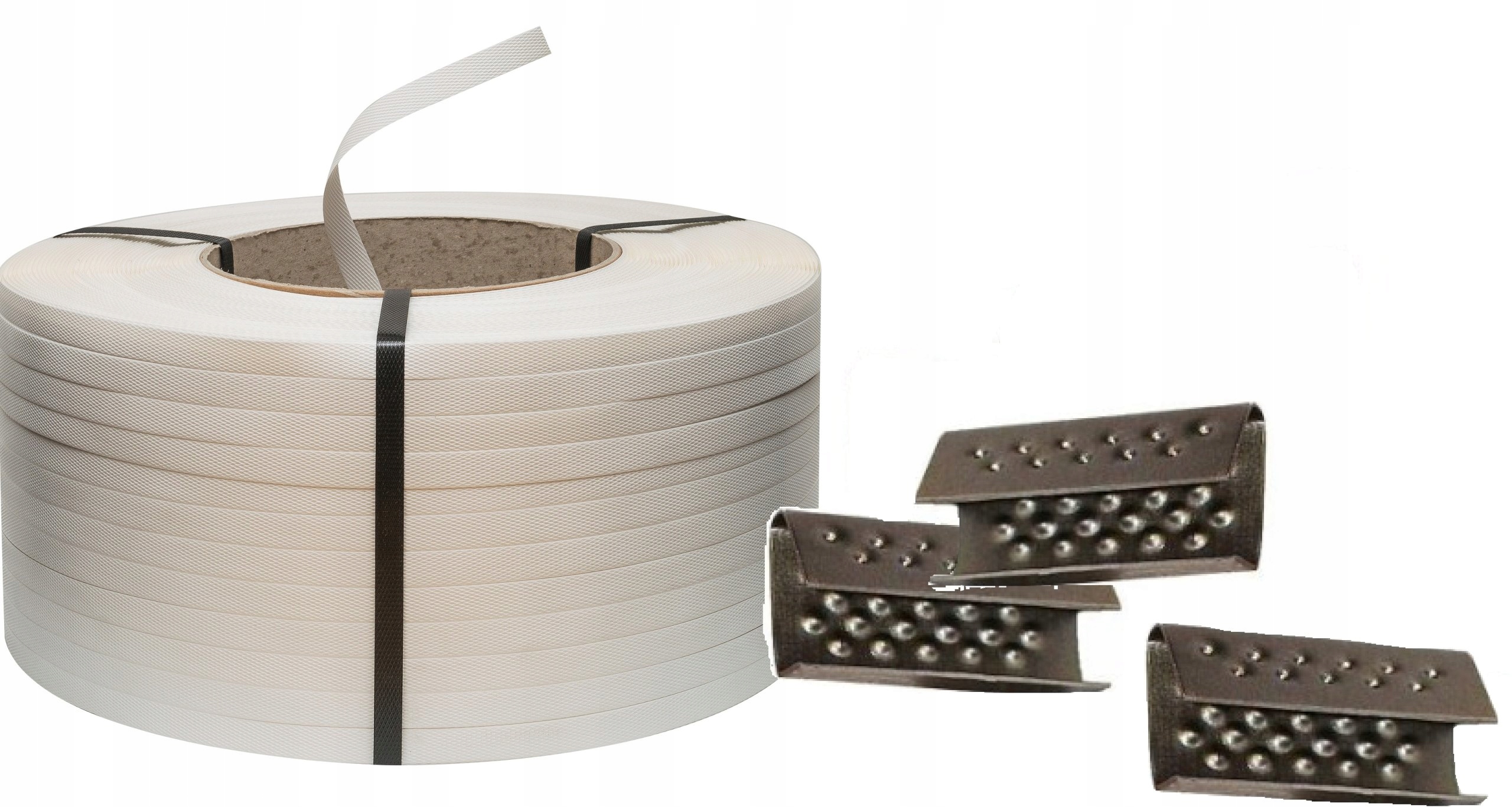 12 mm Balicí Páska s sponami pro spojování palet Set