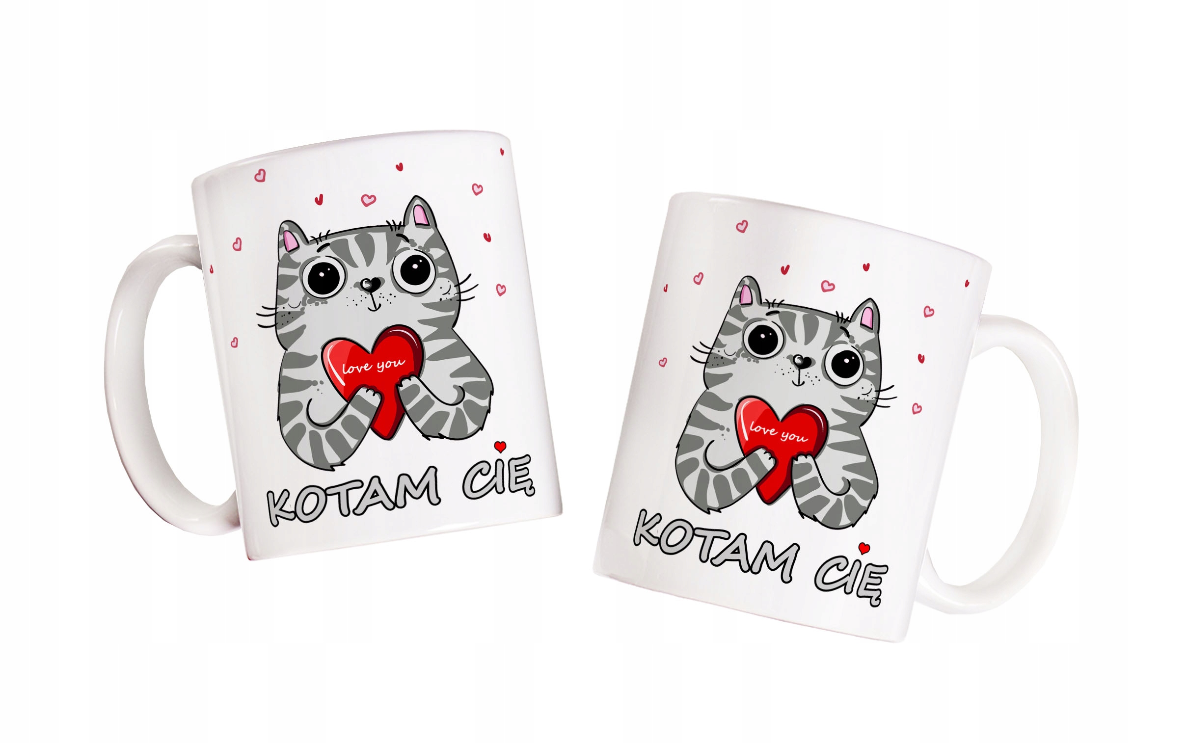 

Kubek z kotami Koty śmieszny dla kociary