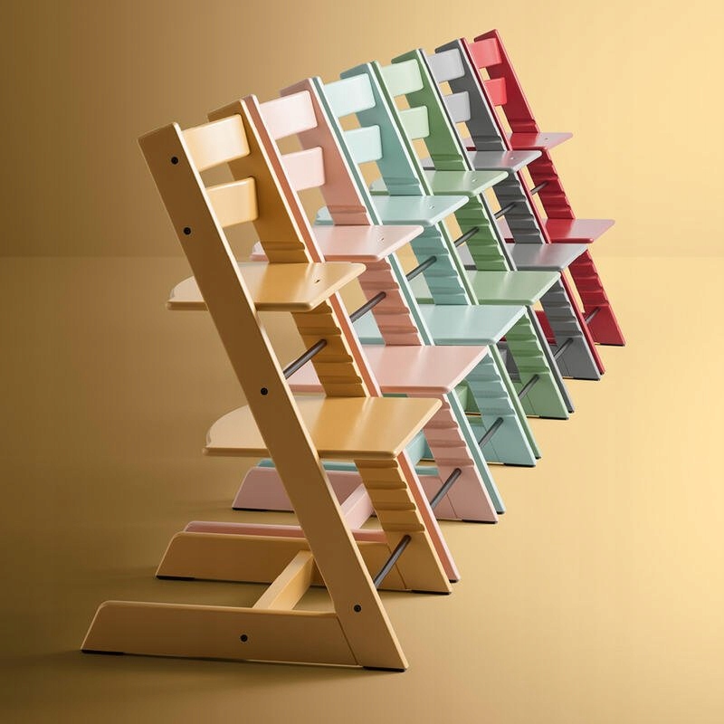 Krzesełko Stokke Tripp Trapp Natural Głębokość produktu 49 cm