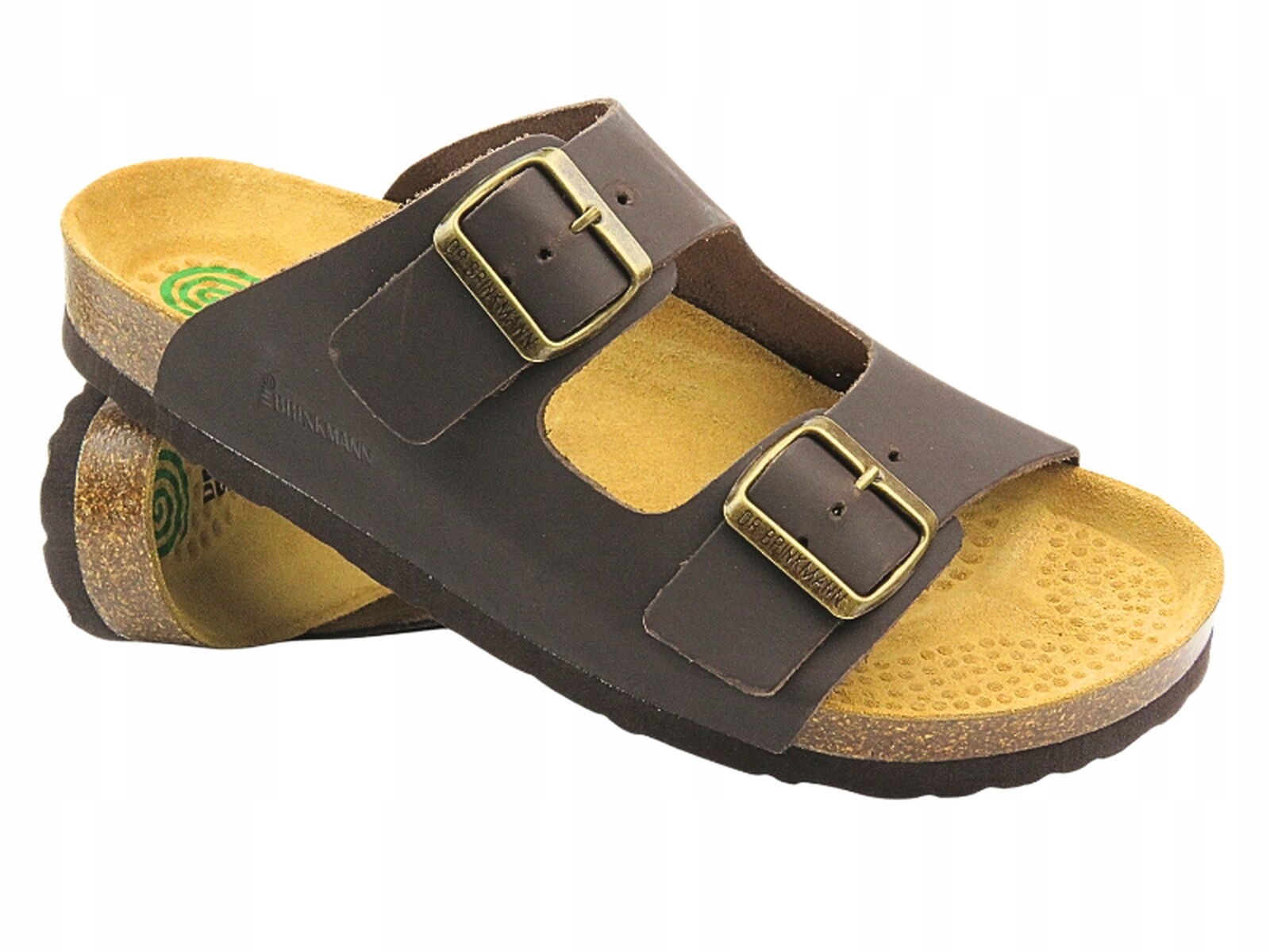 Pánské Pantofle Brinkmann 600047 Hnědá, Měkká Kůže