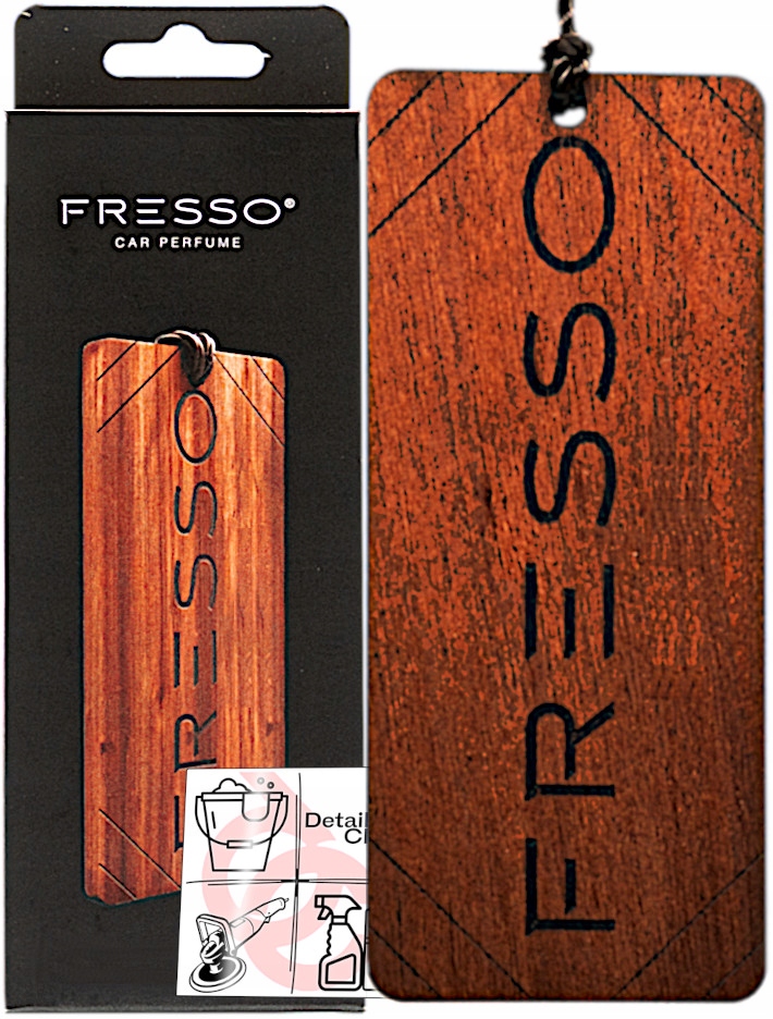 Fresso Gentleman Drewniana Zawieszka Samochodowa Zapach Do Auta
