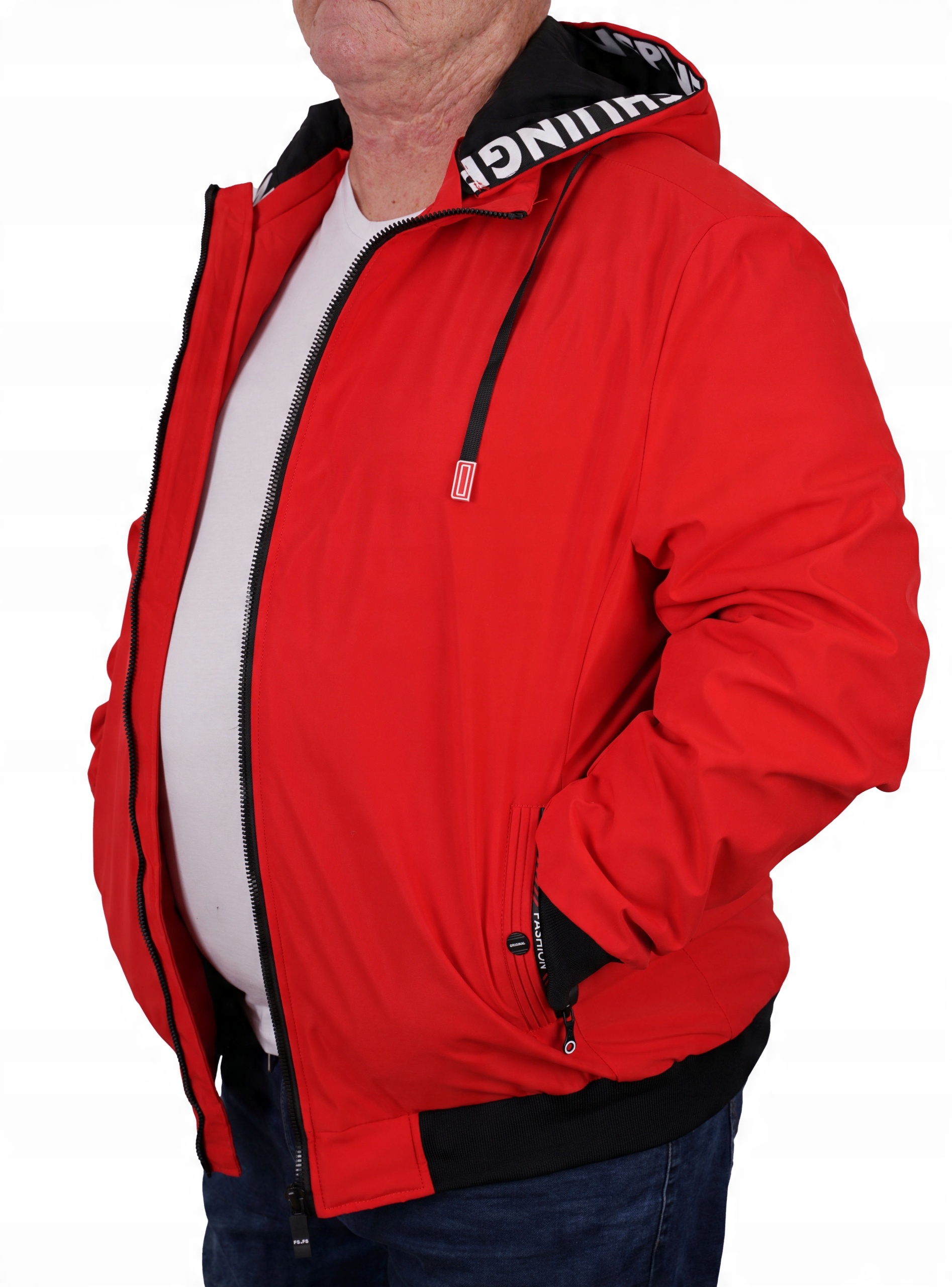 

Kurtka Przejściowa Kaptur Cienka Wiosenna Duża 2XL