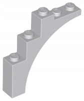 

Lego 2339 łuk 1x5x4 j. szary Lbg 1 szt N