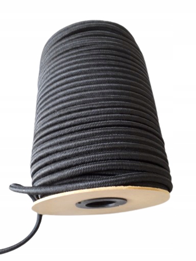 

Lina Linka Elastyczn Guma Ekspandor 6mm 10m Black