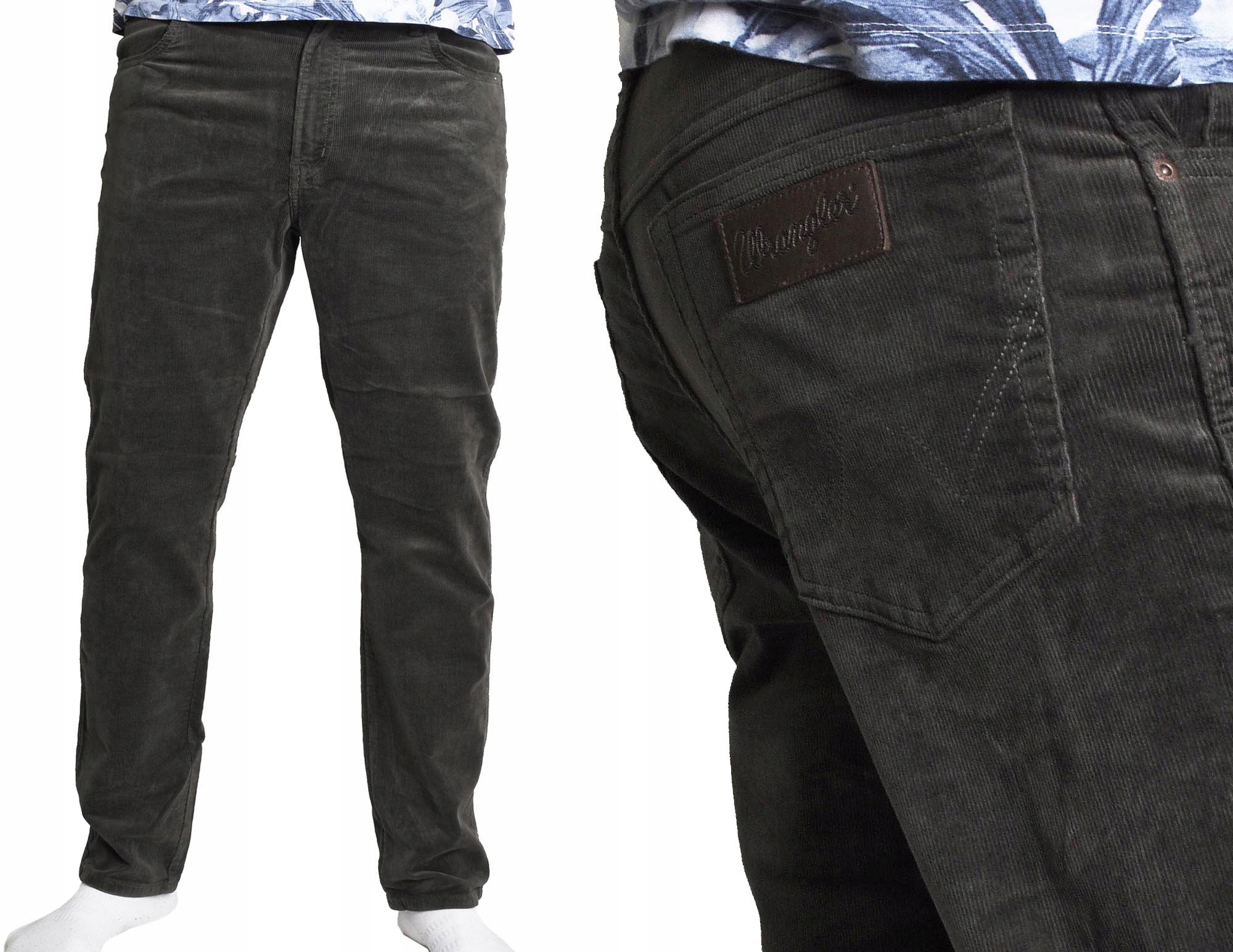 

Wrangler Spodnie Texas 822 sztruksy jeans W34 L34