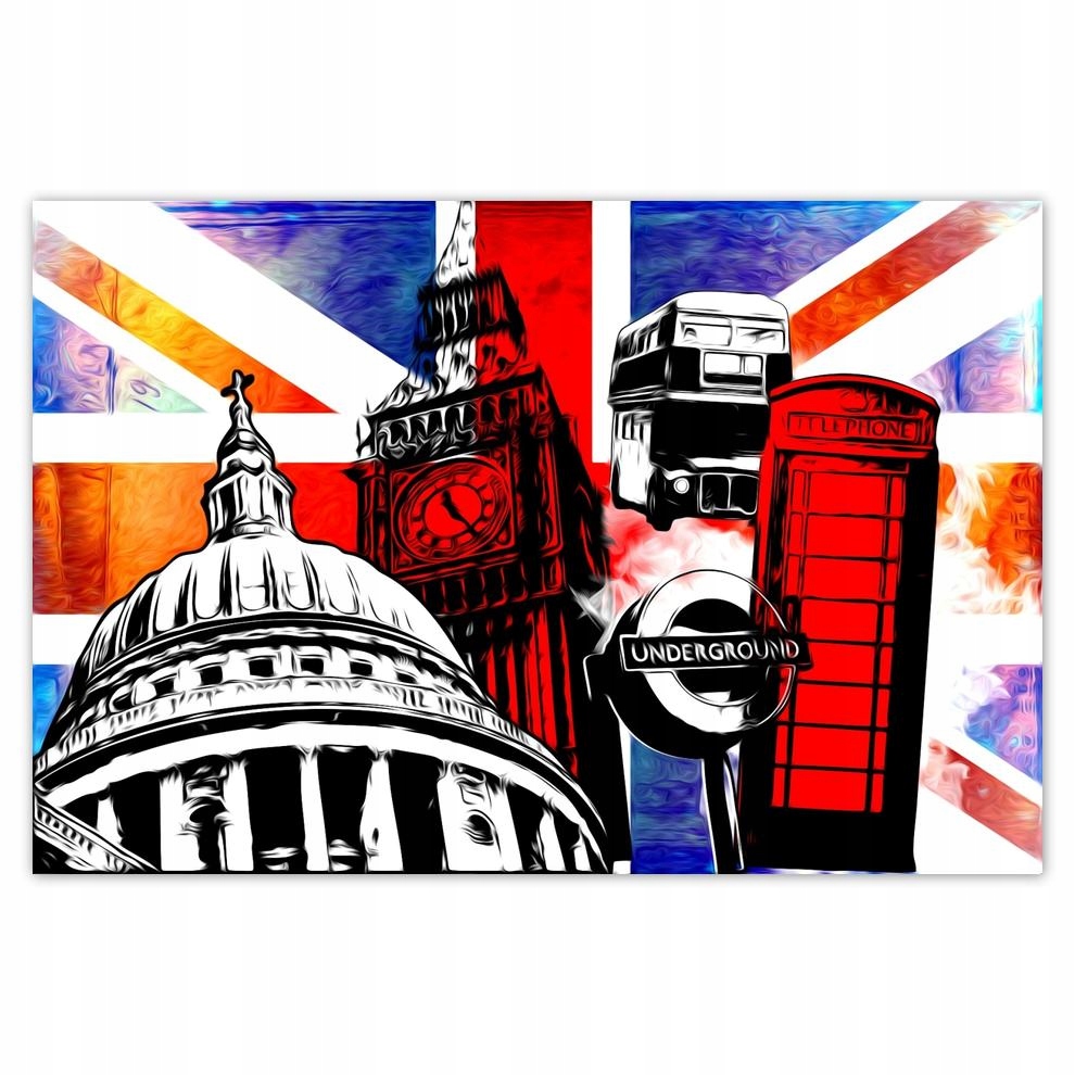 

Plakat 93x62 Londyn