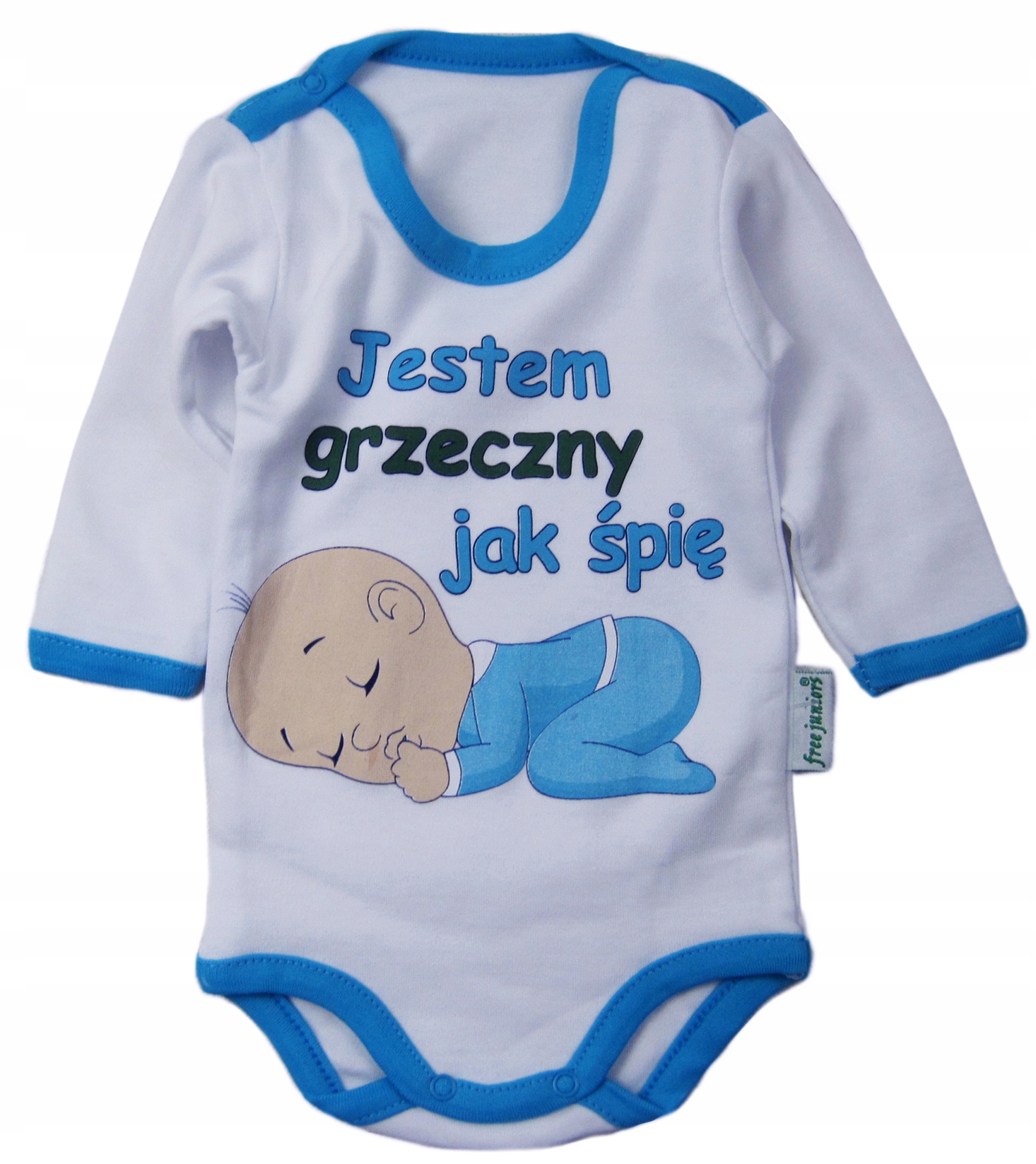 

Frj * Bawełniane Body długi Rękaw Nadruk * 68