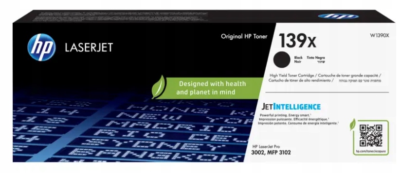 

Toner Hp 139X W1390X Lj 3002 4.000 stron Oryginał