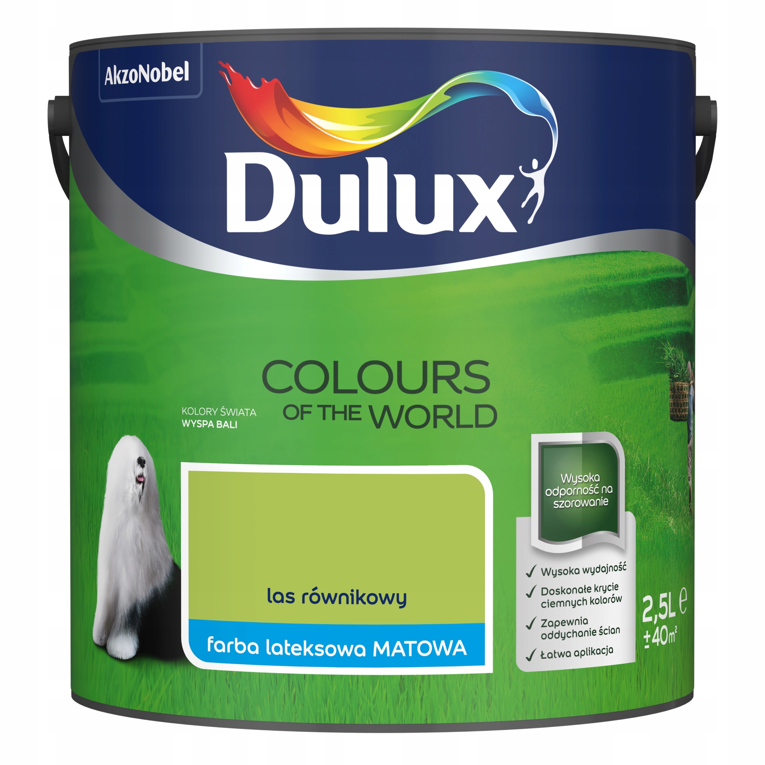 

Farba Dulux Świata Las Równikowy 2,5L