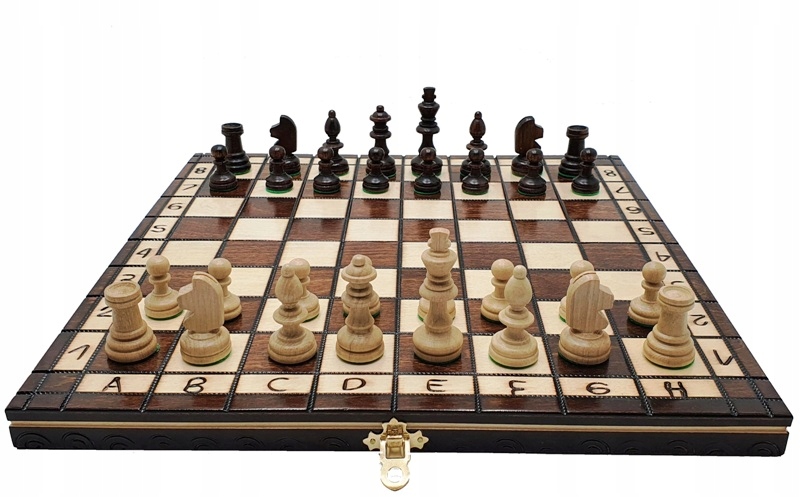 SZACHY SZAFRANIEC- Szacho-Warcaby Rodzaj szachy drewniane tradycyjne