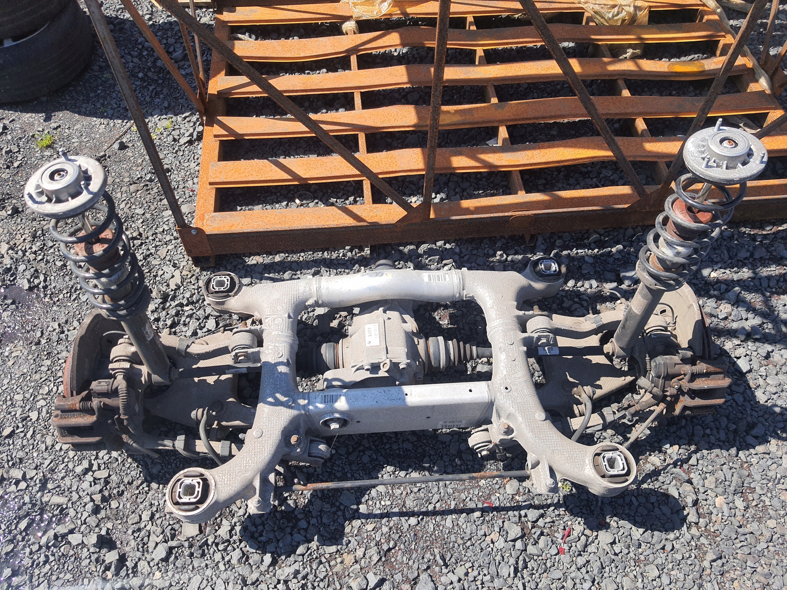 BMW 5 F10 LCI 14-17 задний мост сани 2.93