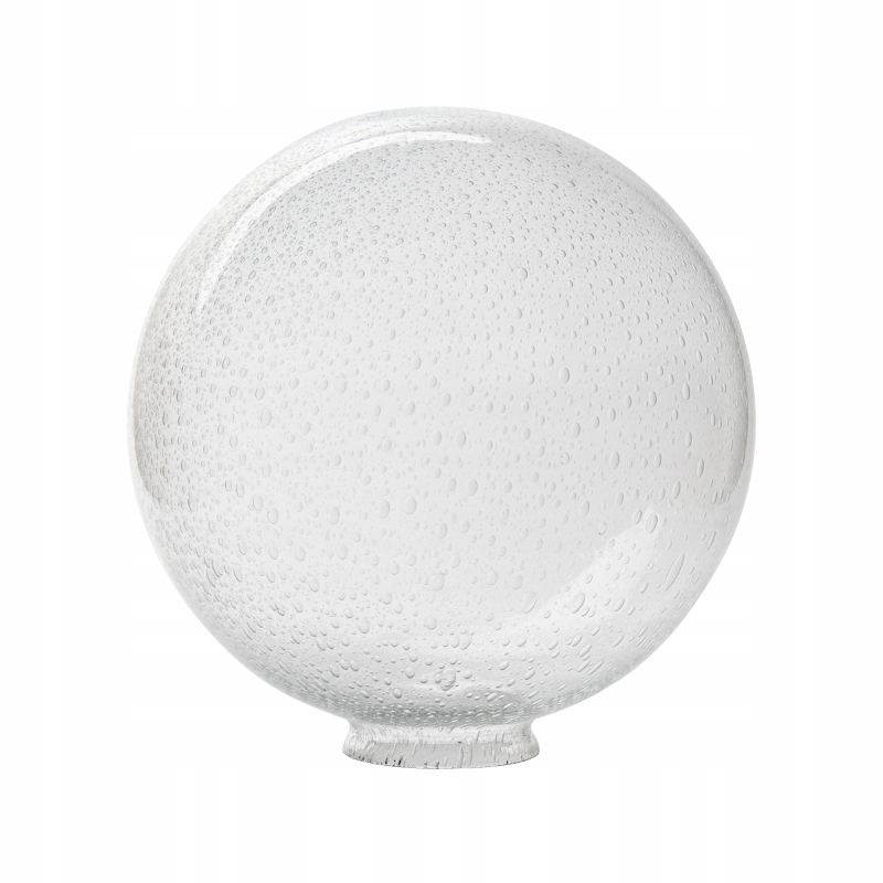 Klosz 4032 kula s úchytem sklo zdobené do zahrady/domu, průměr 25/8 cm