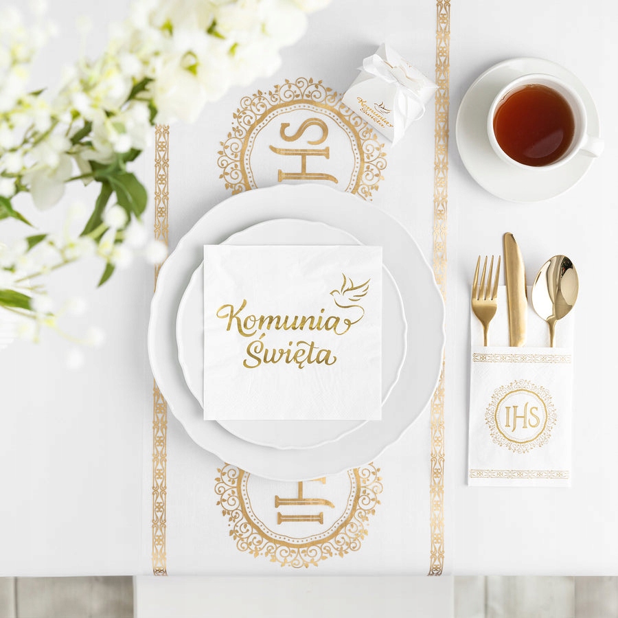 Szalvéta fehér szentáldozás galamb, 10 db Darabszám 10 db