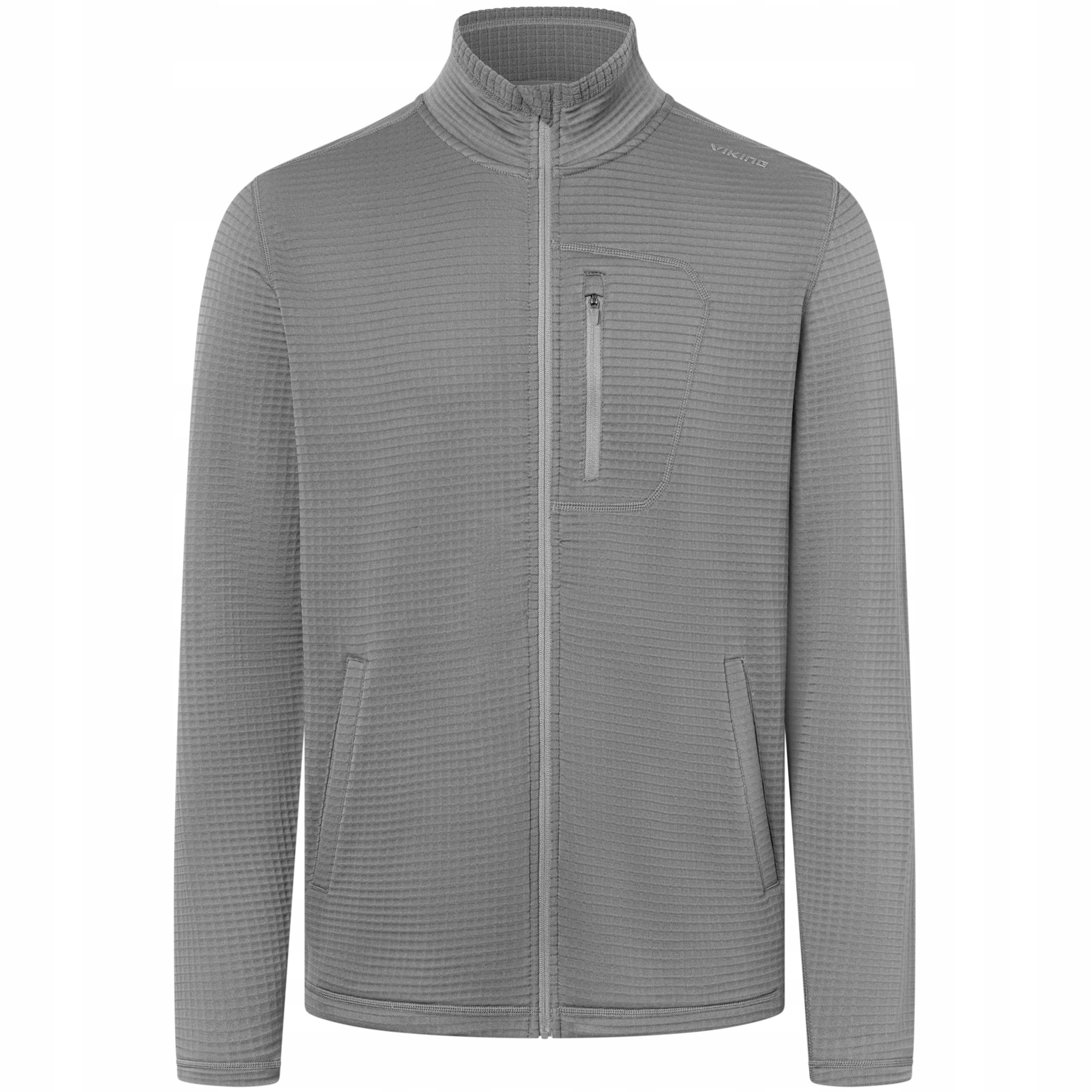 Pánská technická sportovní Mikina Viking Admont Full Zip vel. M šedá
