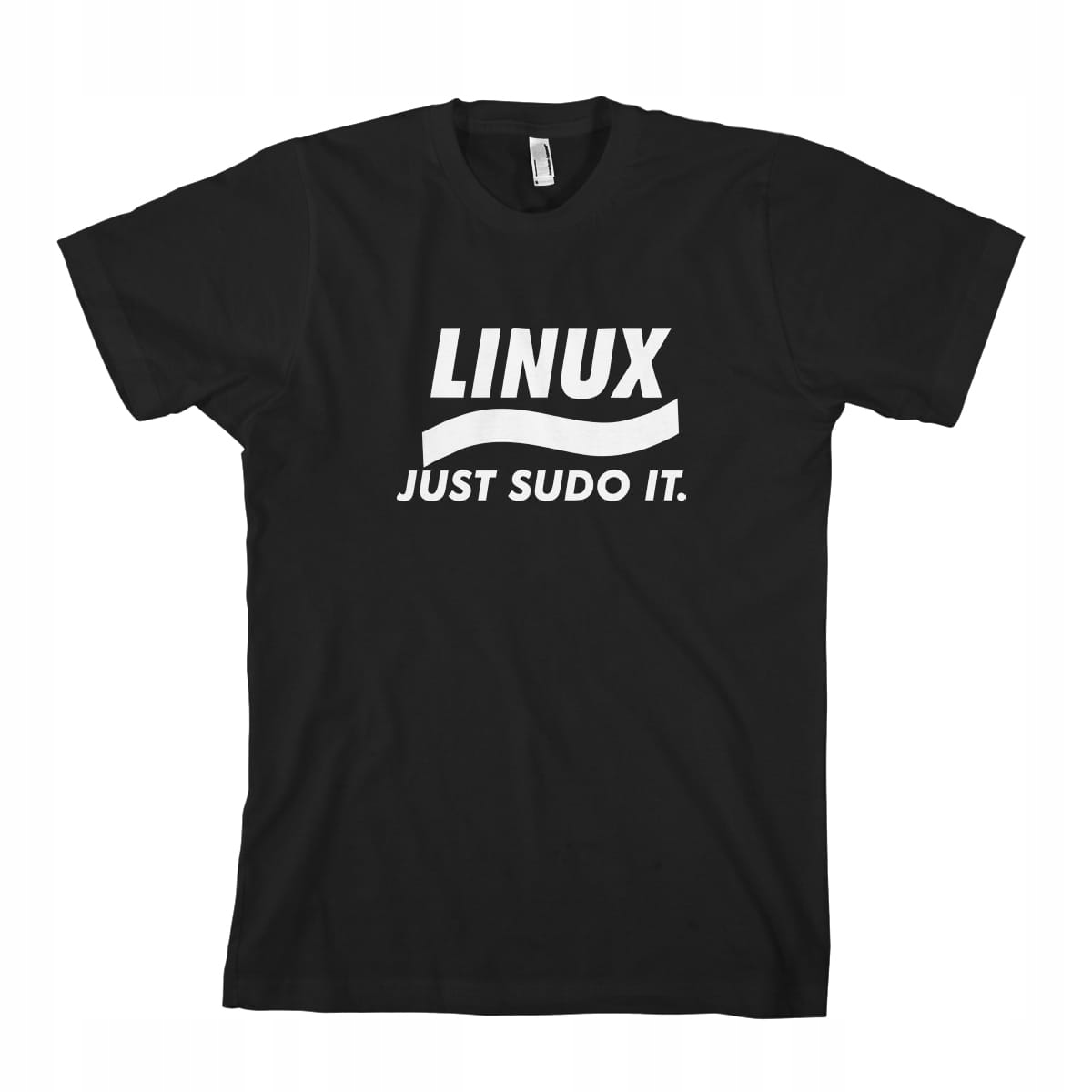 

Linux Just Sudo It koszulka męska