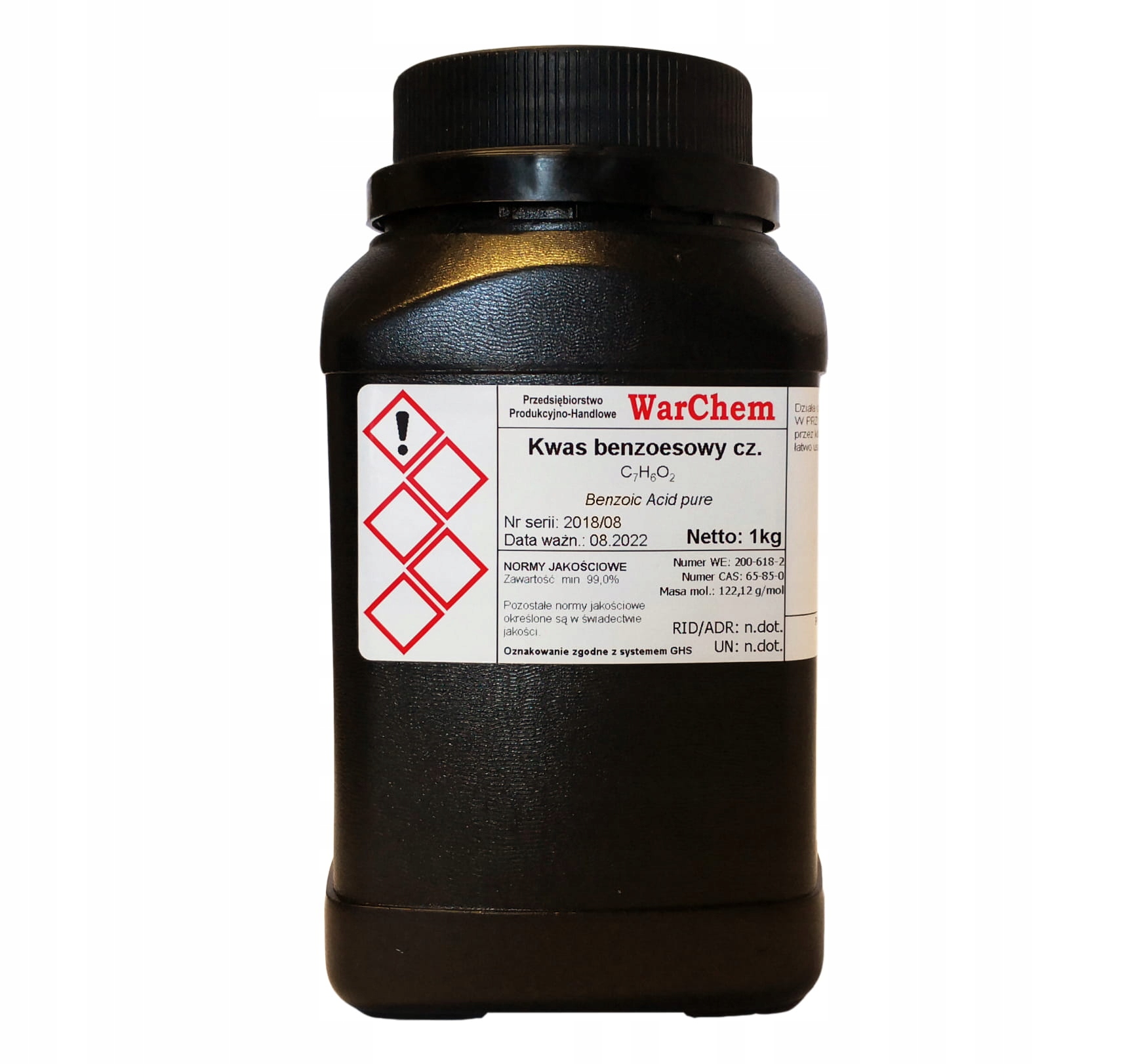 

Kwas Benzoesowy 1kg Warchem [42297]