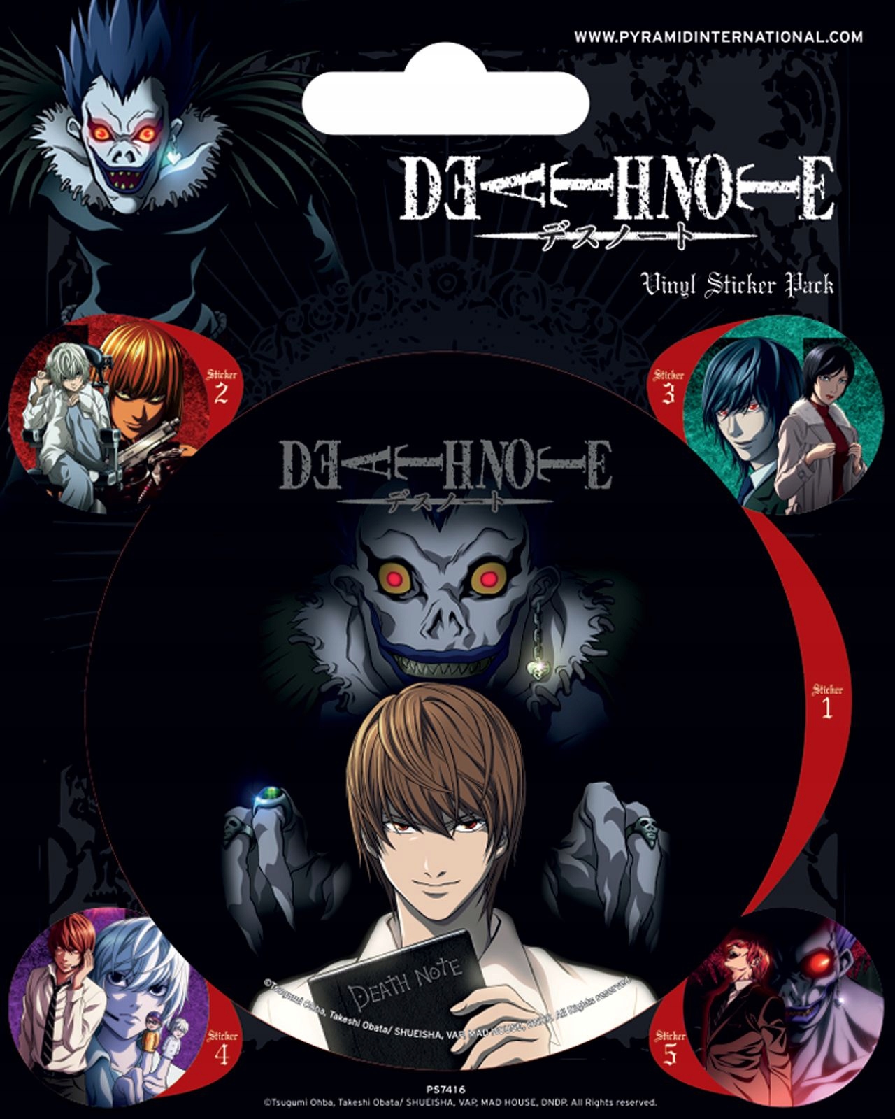 

Naklejki na laptopa Death Note Notatnik śmierci