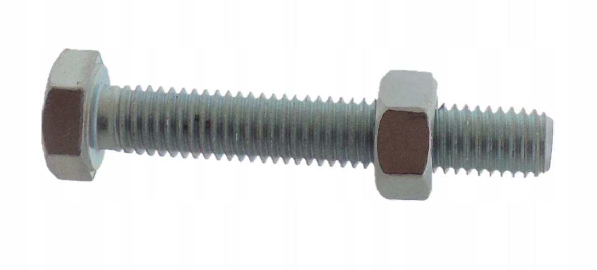 Šrouby Šroub M10X80 Pozinkovaný Šestihranný M10 Matice 100 kusů