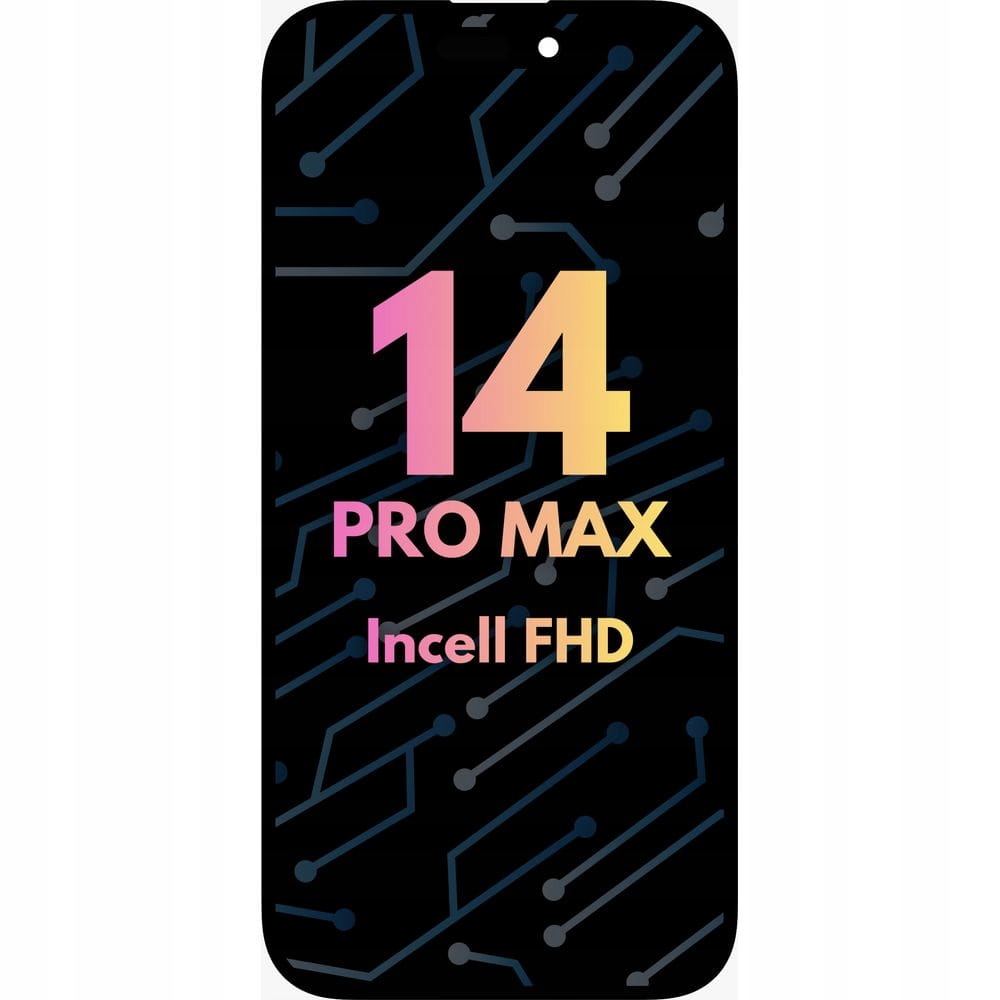 LCD displej pro iPhone 14 Pro Max Náhradní Incell Fhd těsnění