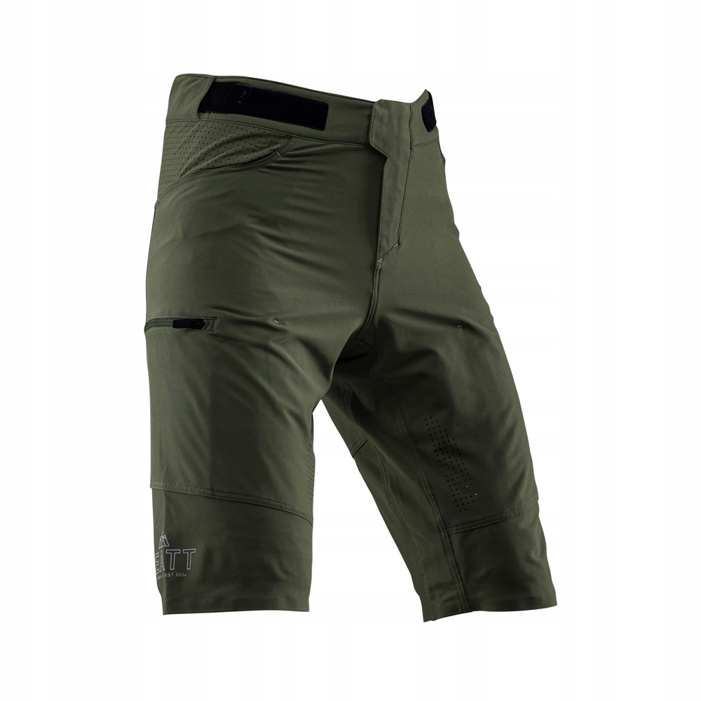 Kraťasy na kolo Mtb Trail 3.0 Shorts Spinach velikost L Leatt 5024130523