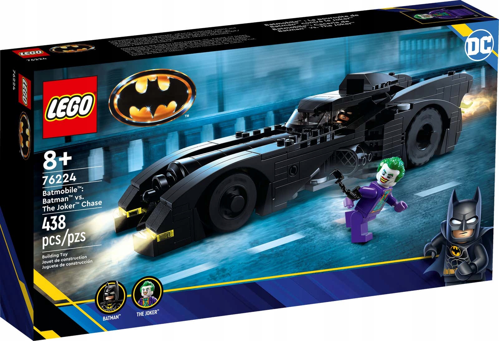 Lego Heroes 76224 Batmanova honička za Jokerem, Kultovní auto
