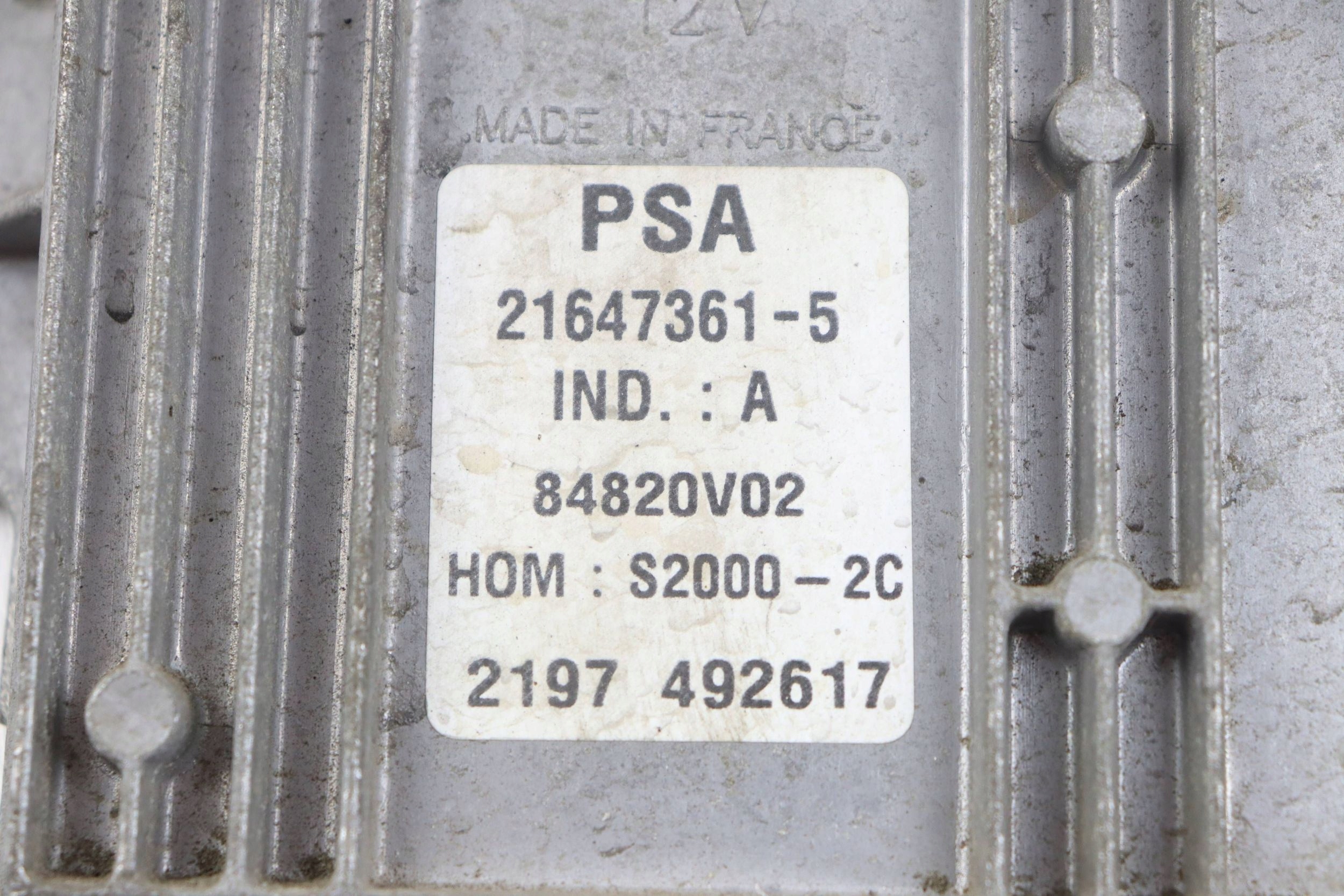 CITROEN XSARA PICASSO e computer Centralina Motore 9647395380 9646509880
