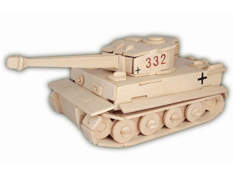 Czołg Tiger I składanka drewniana P322