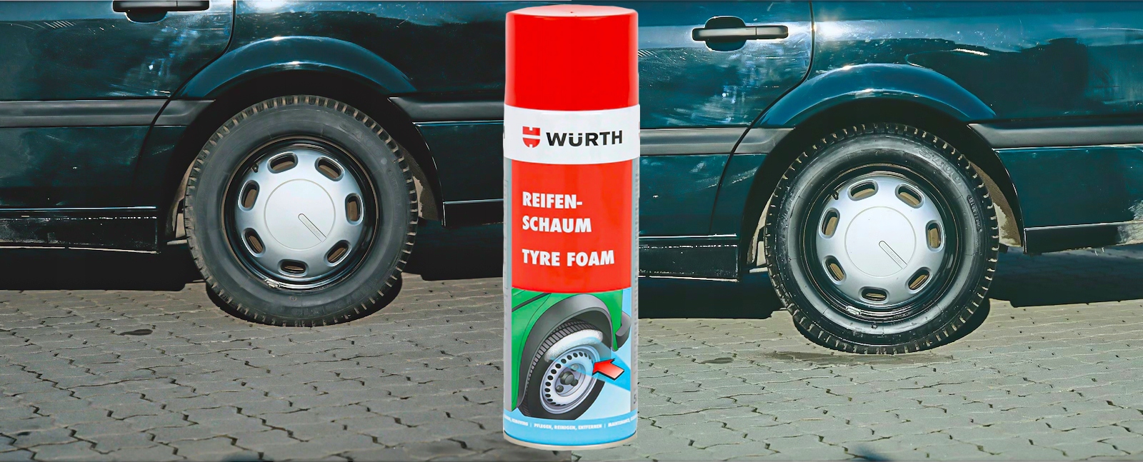 Środek Preparat Pianka Do Konserwacji Czyszczenia Opon Wurth 500ml Producent Wurth