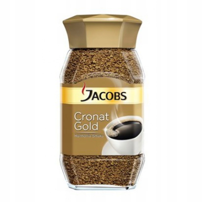 Kawa Jacobs Cronat Gold rozpuszczalna 200 g 6szt