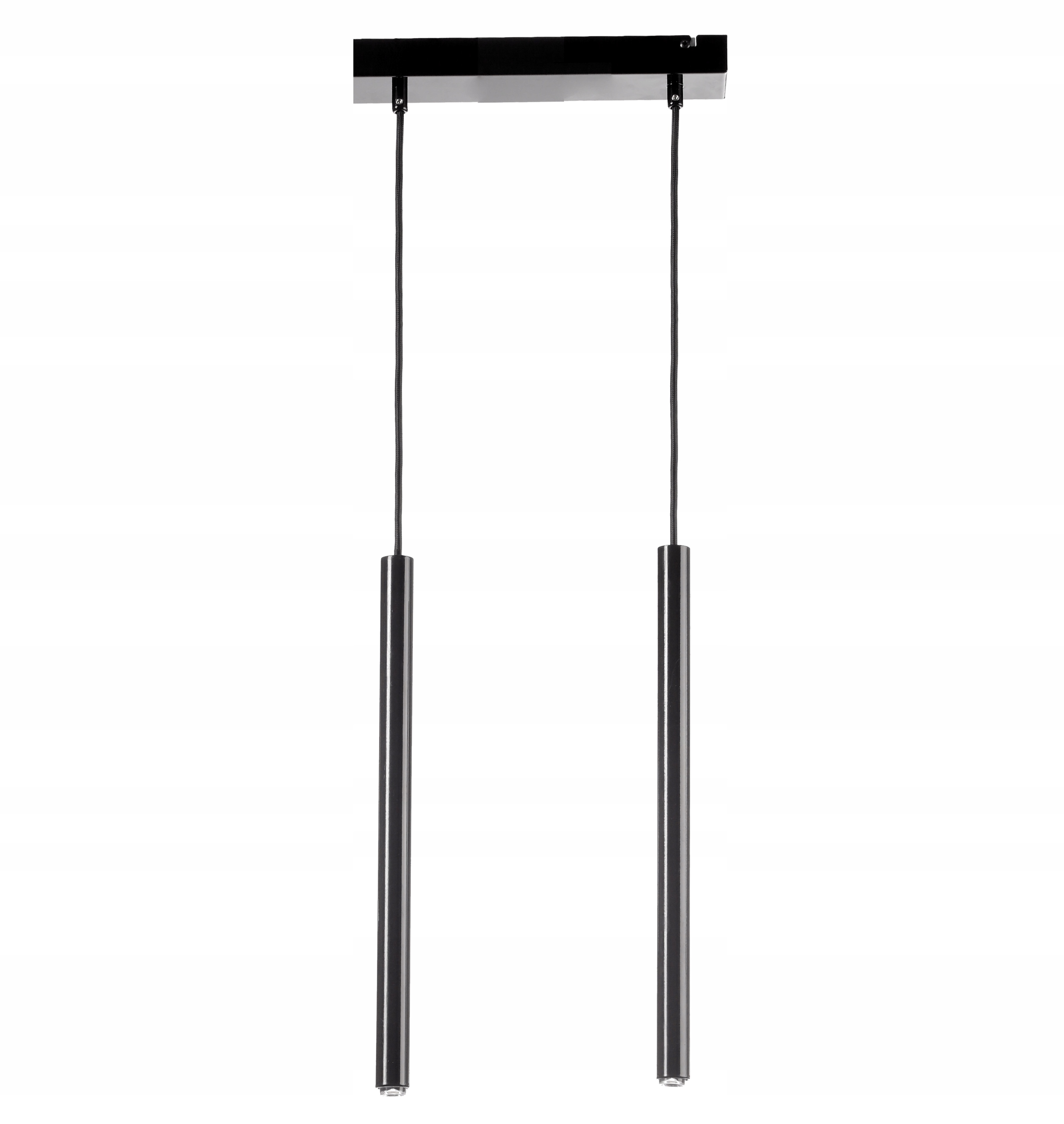 Loftová závěsná lampa Laser Sopel Tuba Černá G9