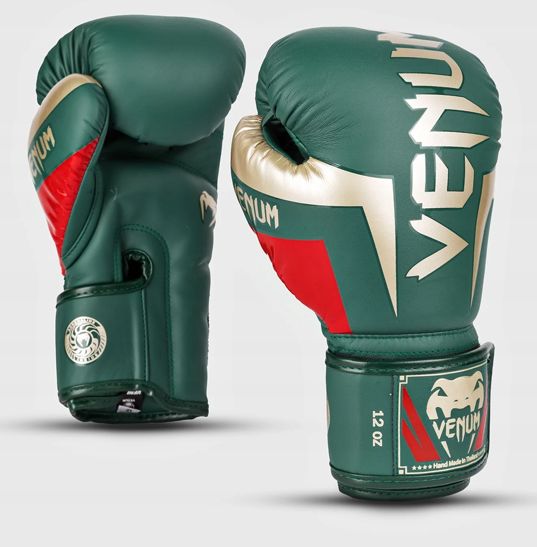 Venum Boxerské rukavice Elite Green 12OZ