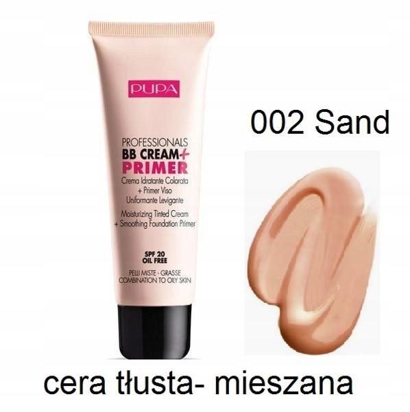 PUPA BB krém + podkladová báza pod make-up zmiešaná 002 SPF20