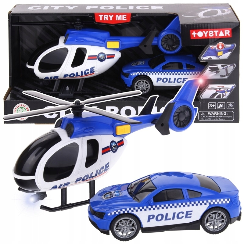 

Samolot Helikopter Policyjny Radiowóz Auto Dźwięki