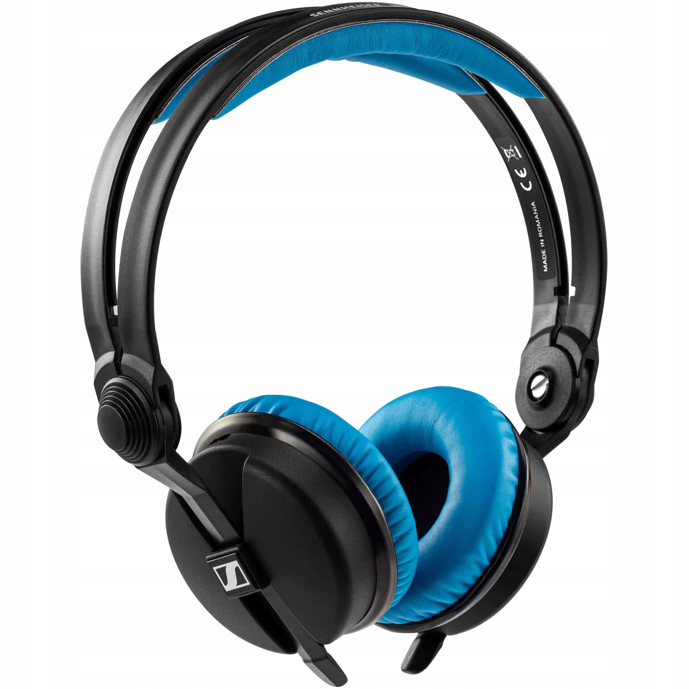 Zomo vyměnitelné kožené houbičky Pu Blue pro sluchátka Sennheiser Hd 25
