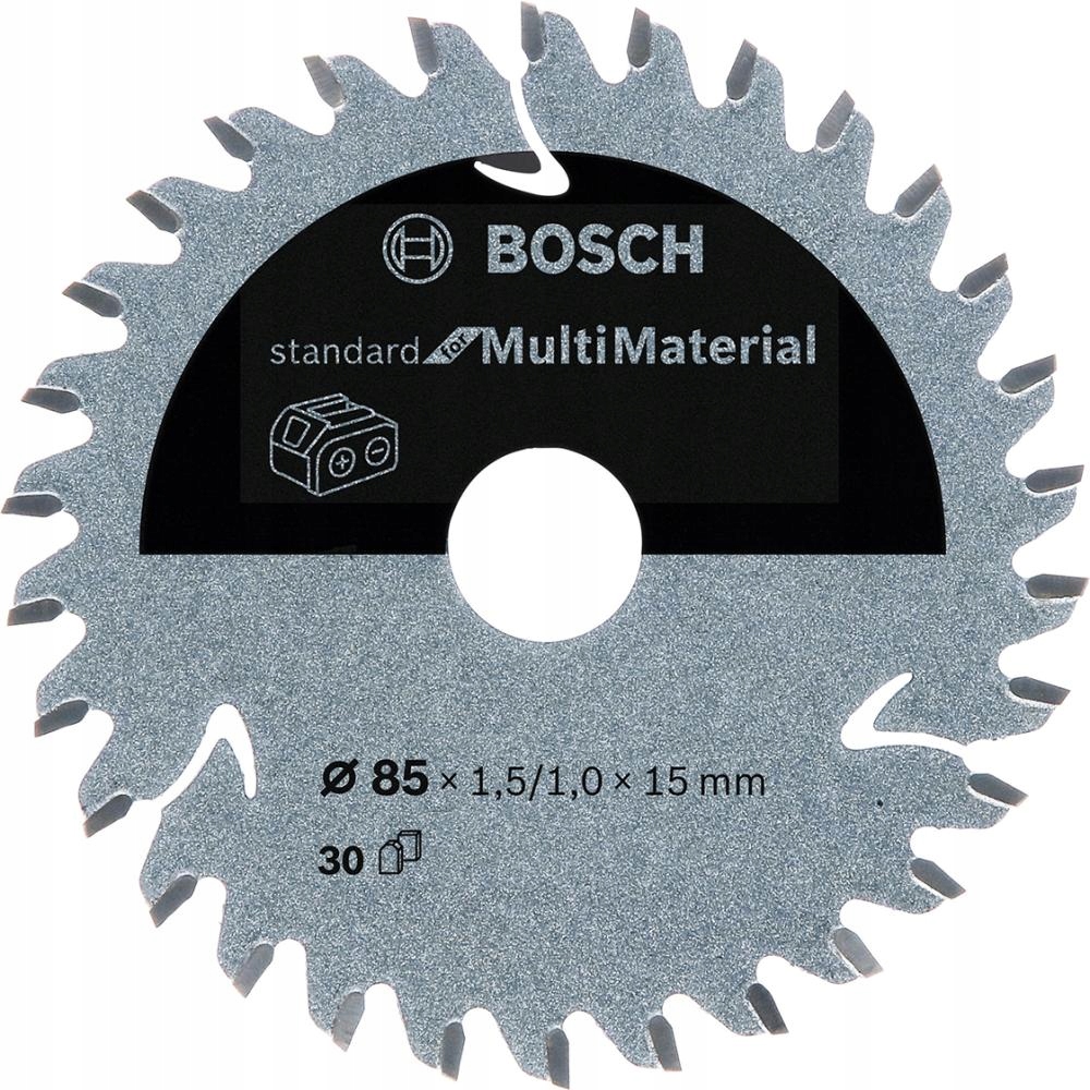 Pilový kotouč Standard for MultiMaterial 85x1,5x15mm 30 zubů Bosch