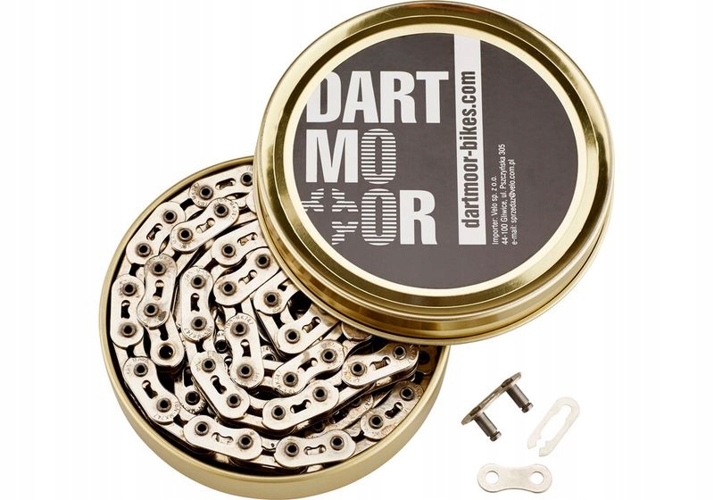 Łańcuch DARTMOOR CORE 1/8'' srebrny / 1 biegowy