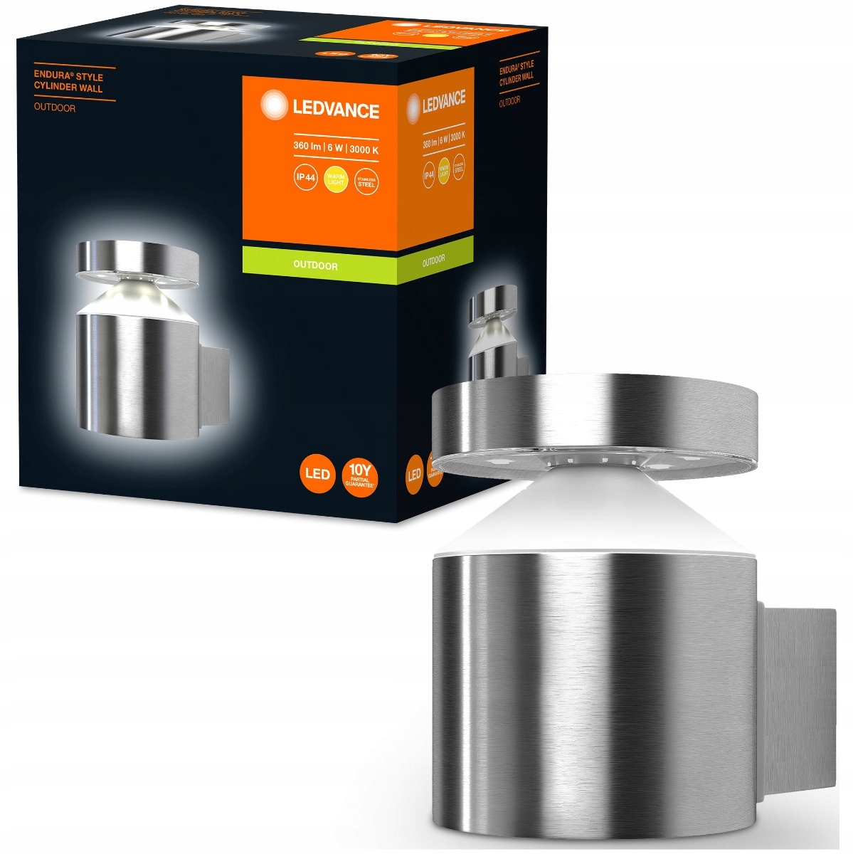 Kinkiet Lampa Elewacyjna Oprawa LED 6W LEDVANCE