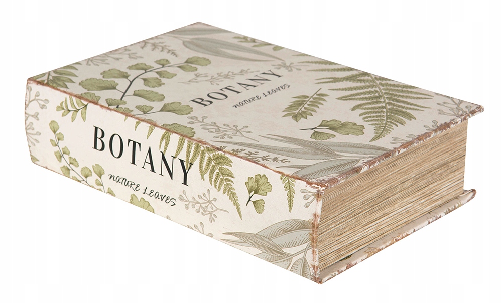 

Pudełko w kształcie książki Botany 27x17cm