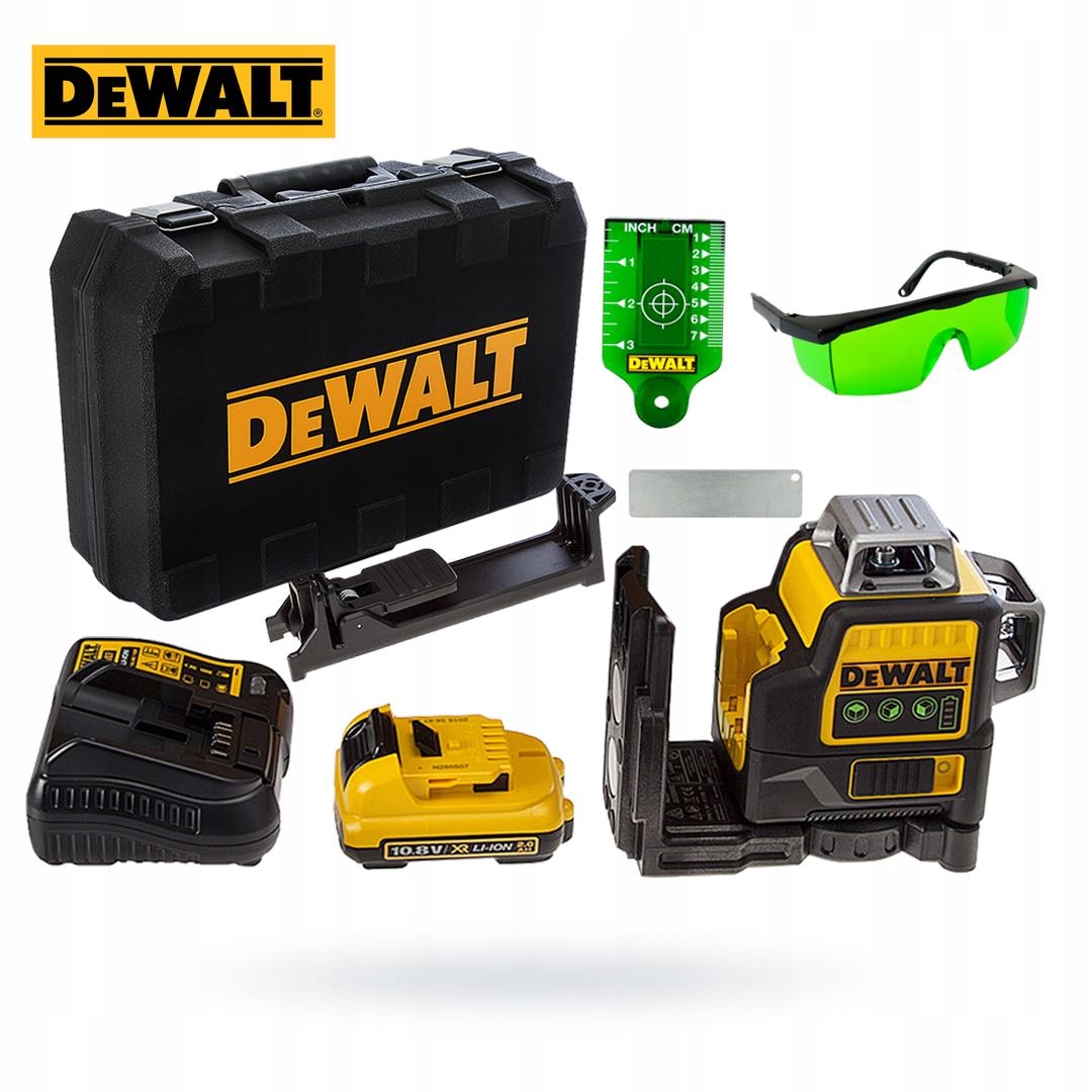

Laser Krzyżowy DeWALT DCE089D1G 10,8V 360 zielony