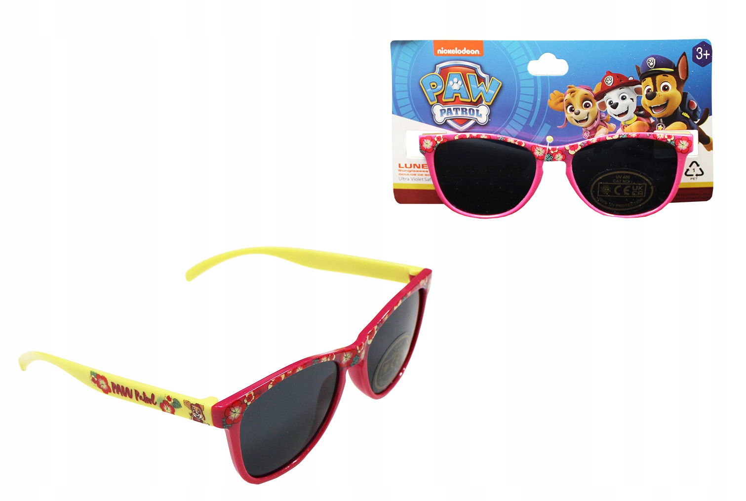 PSI PAW PATROL OKULARY DLA DZIECKA PRZECIWSŁONECZNE WAKACJE LATO UV400