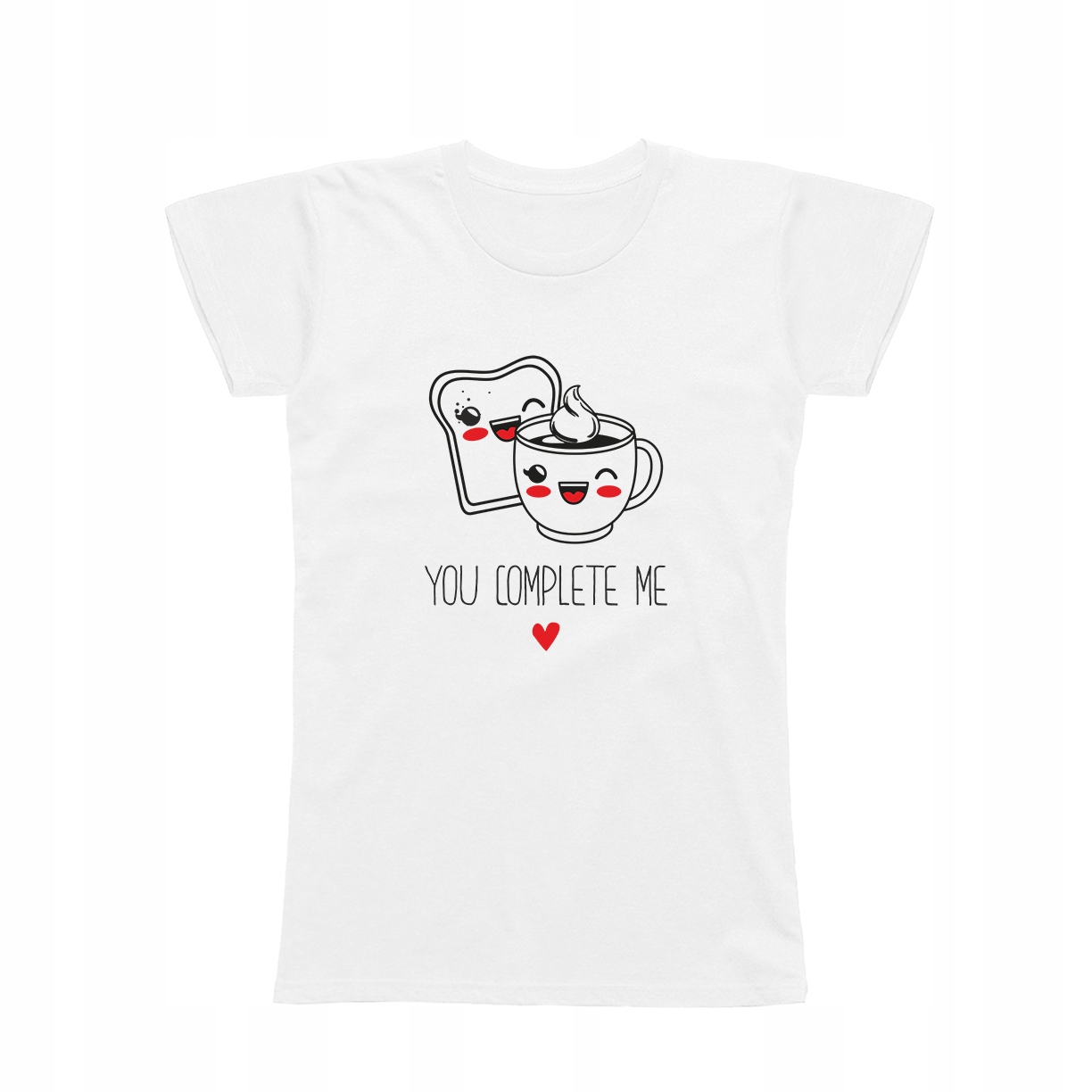

XXL - Koszulka T-shirt You Complete Me Kawa Tost